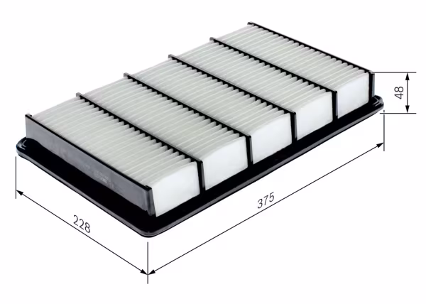 BOSCH Filtro aria