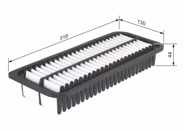 BOSCH Filtro aria