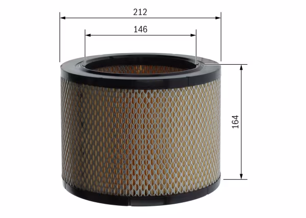 BOSCH Filtro aria