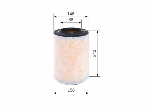 BOSCH Filtro aria