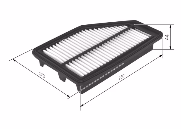 BOSCH Filtro aria