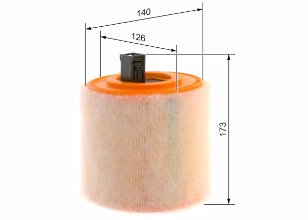 BOSCH Filtro aria