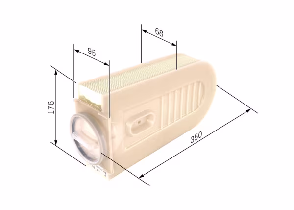 BOSCH Filtro aria
