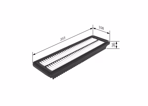 BOSCH Filtro aria