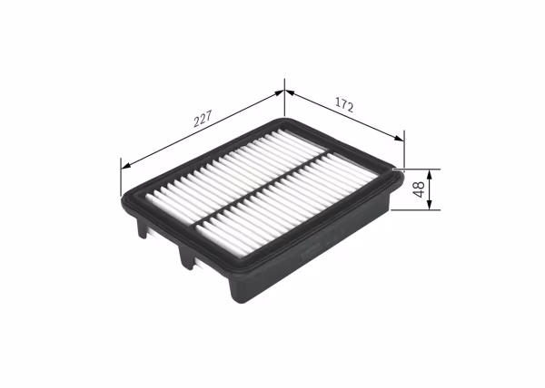 BOSCH Filtro aria