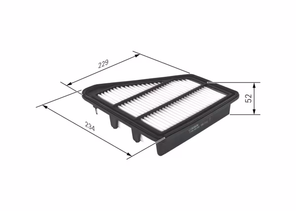 BOSCH Filtro aria