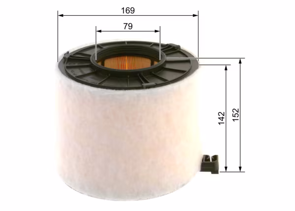 BOSCH Filtro aria