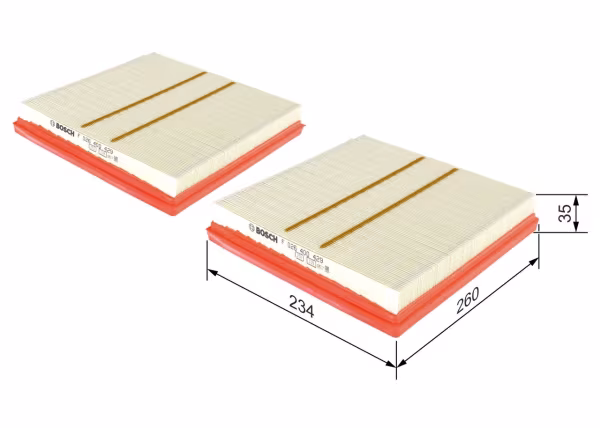 BOSCH Filtro aria