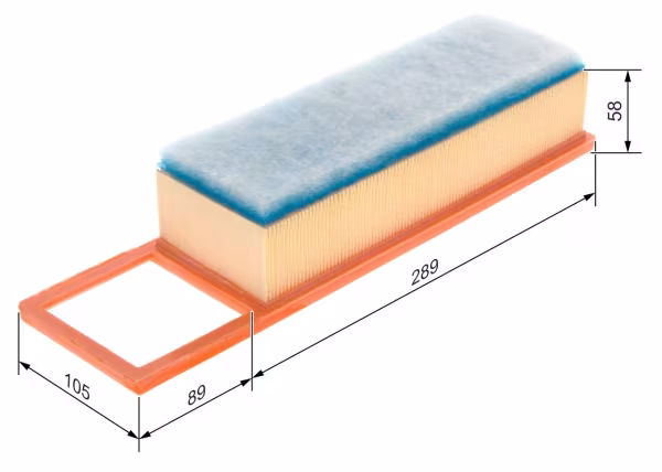 BOSCH Filtro aria
