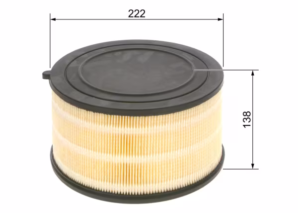 BOSCH Filtro aria