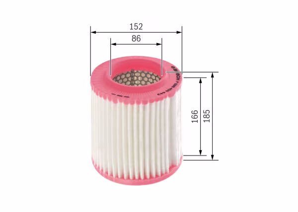 BOSCH Filtro aria