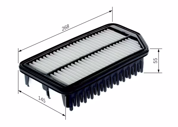 BOSCH Filtro aria