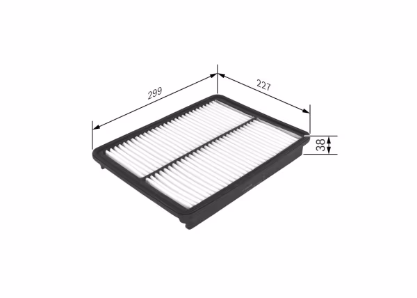 BOSCH Filtro aria