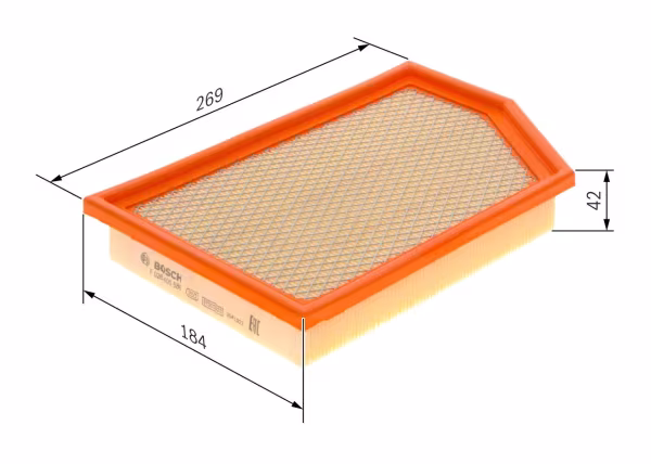 BOSCH Filtro aria