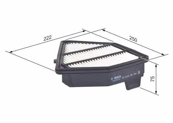 BOSCH Filtro aria