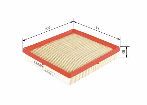 BOSCH Filtro aria