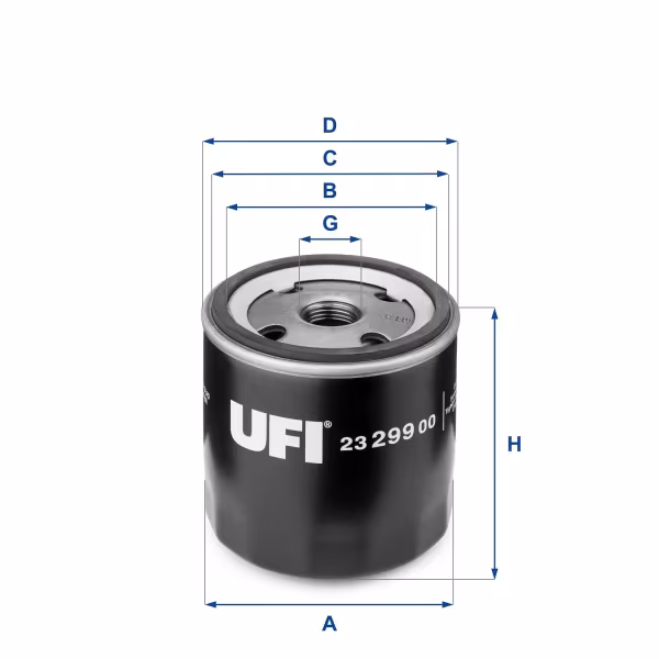 UFI Filtro olio
