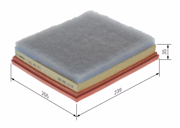BOSCH Filtro aria