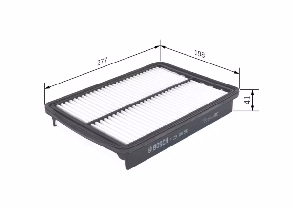 BOSCH Filtro aria