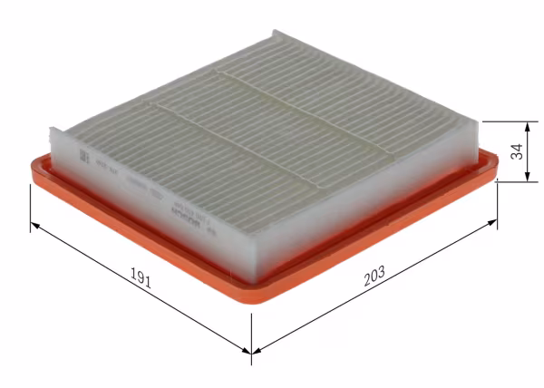 BOSCH Filtro aria