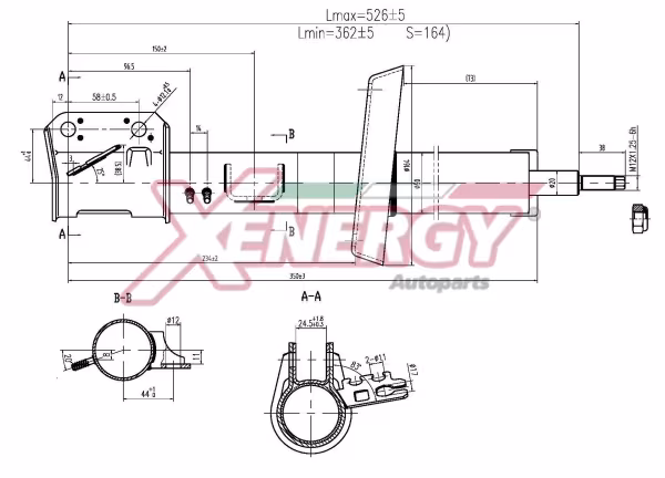 AP XENERGY Ammortizzatore