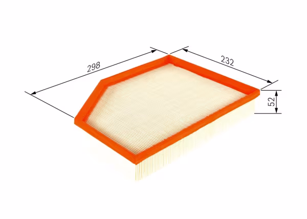 BOSCH Filtro aria