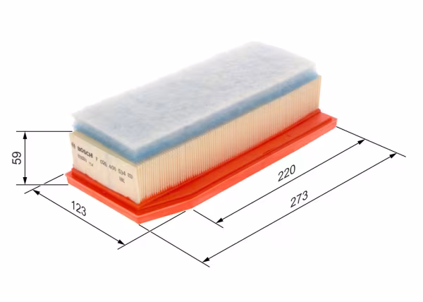 BOSCH Filtro aria