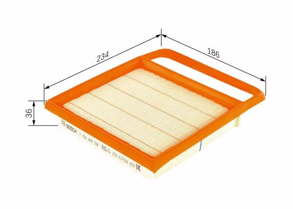 BOSCH Filtro aria