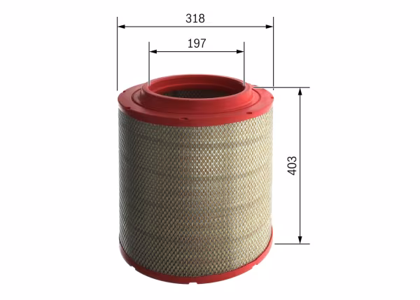 BOSCH Filtro aria