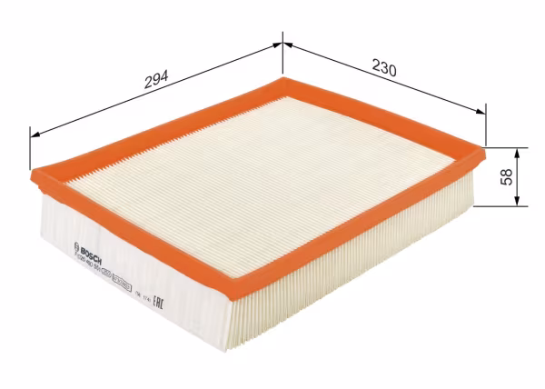 BOSCH Filtro aria