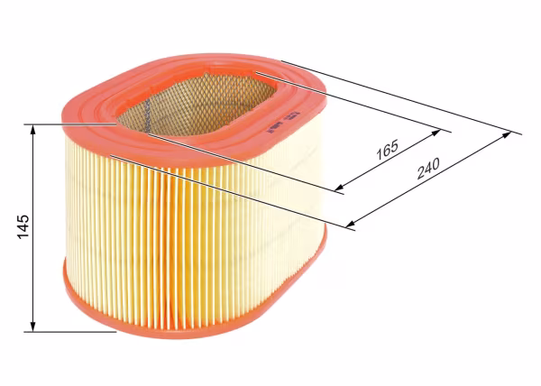 BOSCH Filtro aria