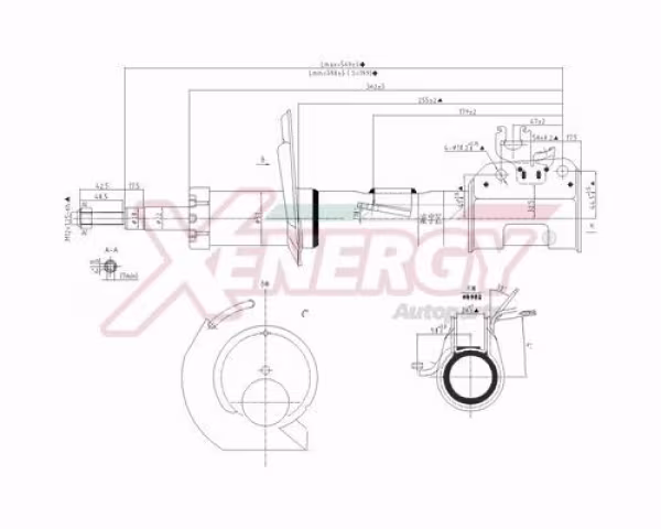 AP XENERGY Ammortizzatore