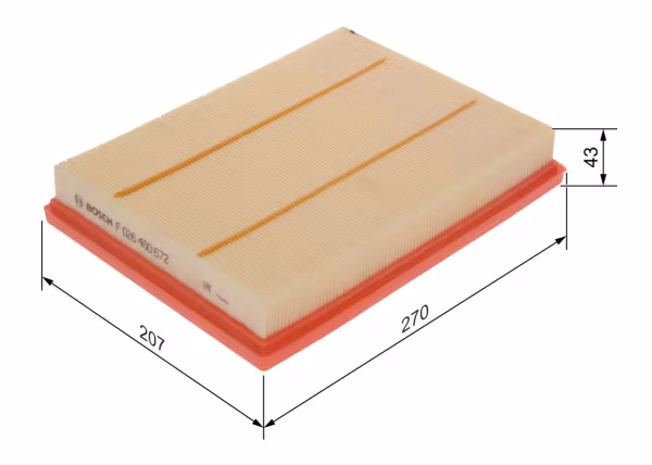 BOSCH Filtro aria