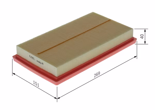 BOSCH Filtro aria