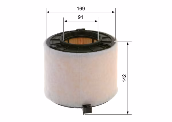 BOSCH Filtro aria