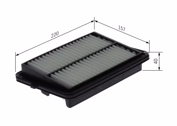BOSCH Filtro aria