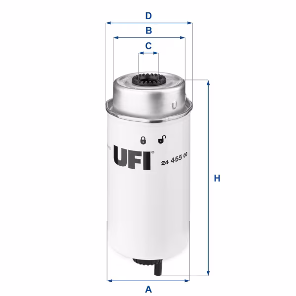UFI Filtro carburante