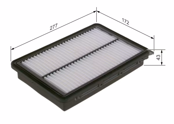 BOSCH Filtro aria