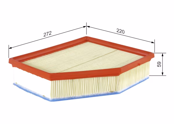 BOSCH Filtro aria