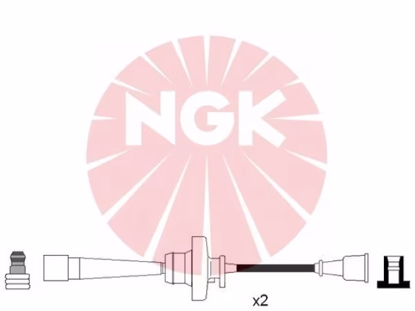 NGK Kit cavi accensione