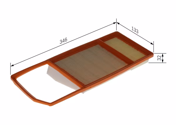 BOSCH Filtro aria