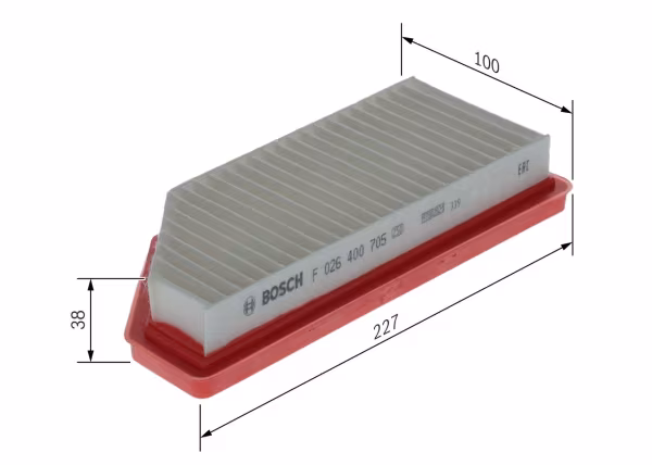 BOSCH Filtro aria