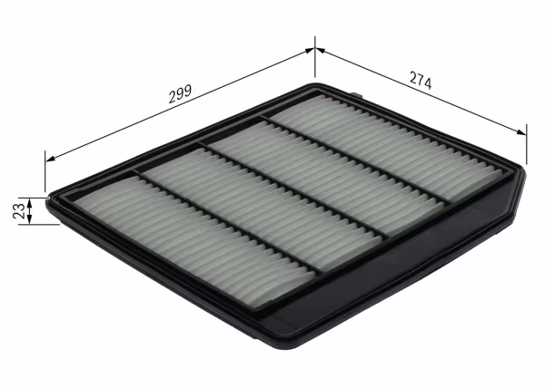 BOSCH Filtro aria