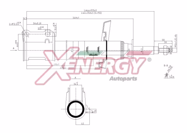 AP XENERGY Ammortizzatore