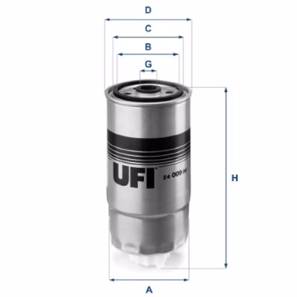 UFI Filtro carburante