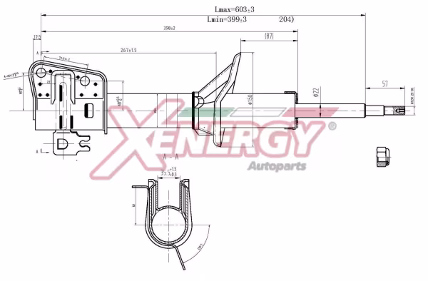 AP XENERGY Ammortizzatore