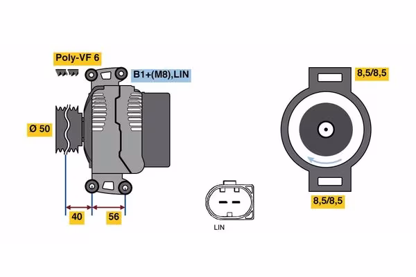 BOSCH Alternatore