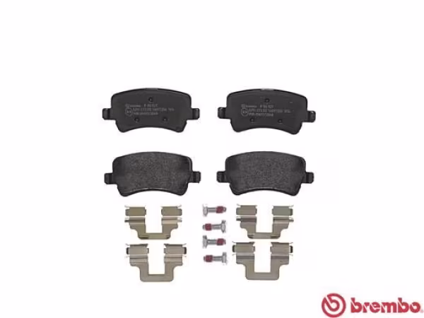 BREMBO Kit pastiglie freno, Freno a disco