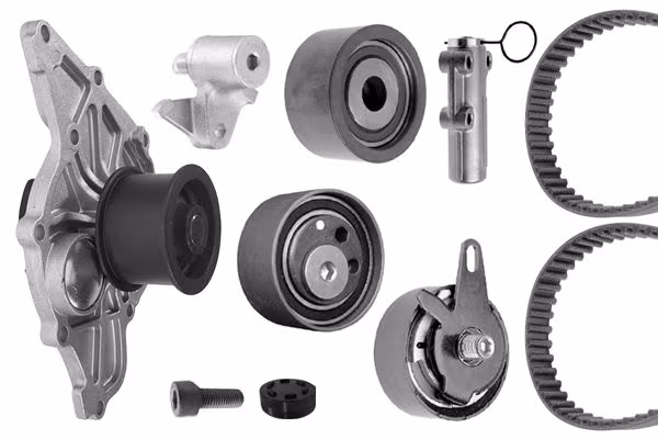 BOSCH Pompa acqua + Kit cinghie dentate