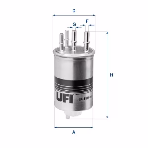 UFI Filtro carburante